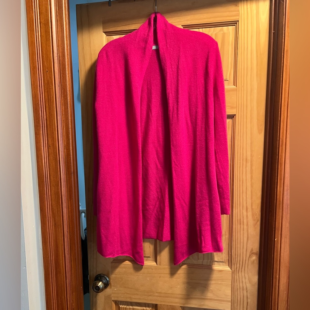 INC International Concepts Fuchsia Cardigan